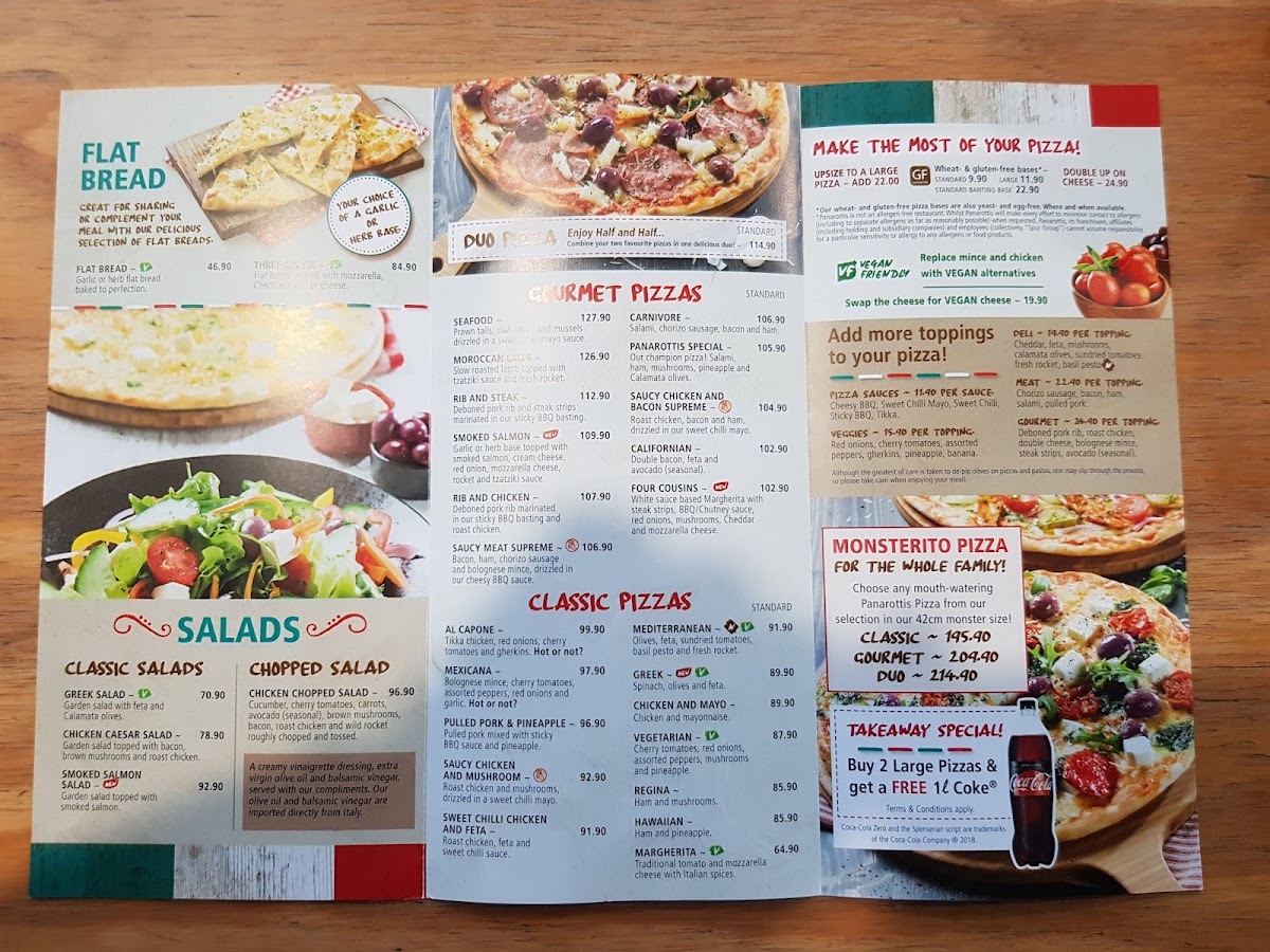 Menu Panarottis Weskus Mall-2