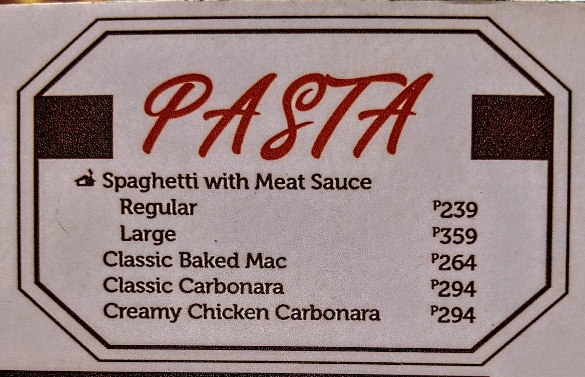 Menu Pancake House U.p. Town Center-10
