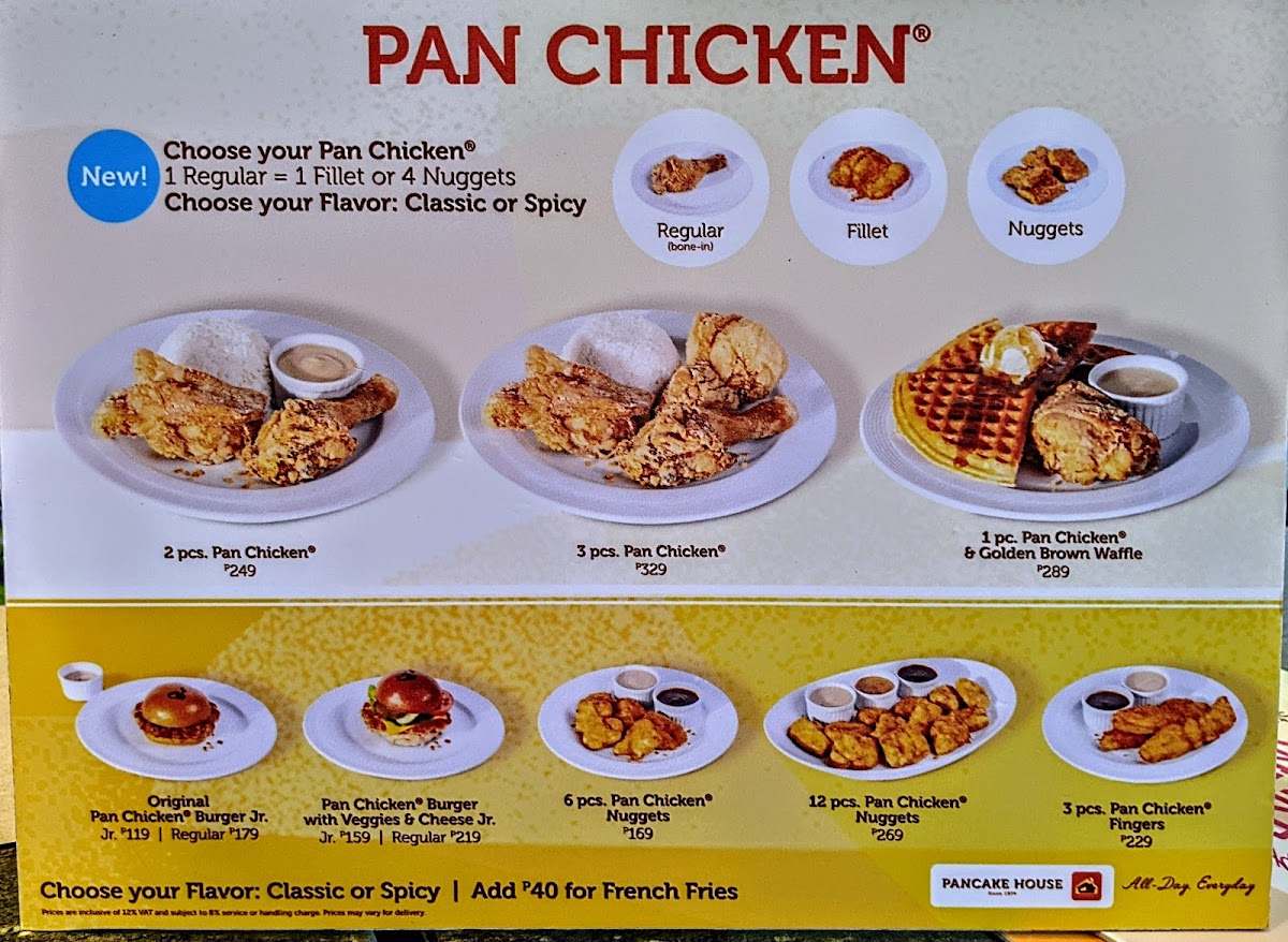 Menu Pancake House U.p. Town Center-6