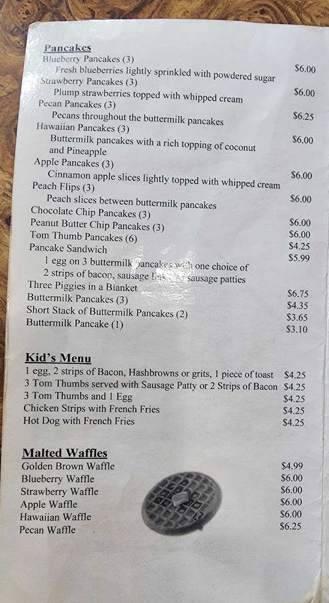 Menu Pancake House-2