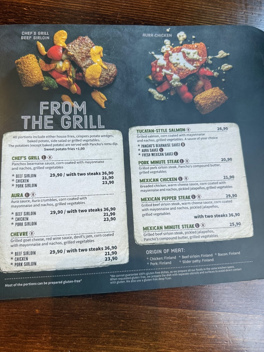Menu Pancho Villa Vaasa-1