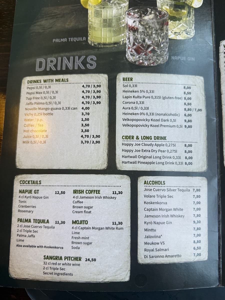 Menu Pancho Villa Vaasa-2