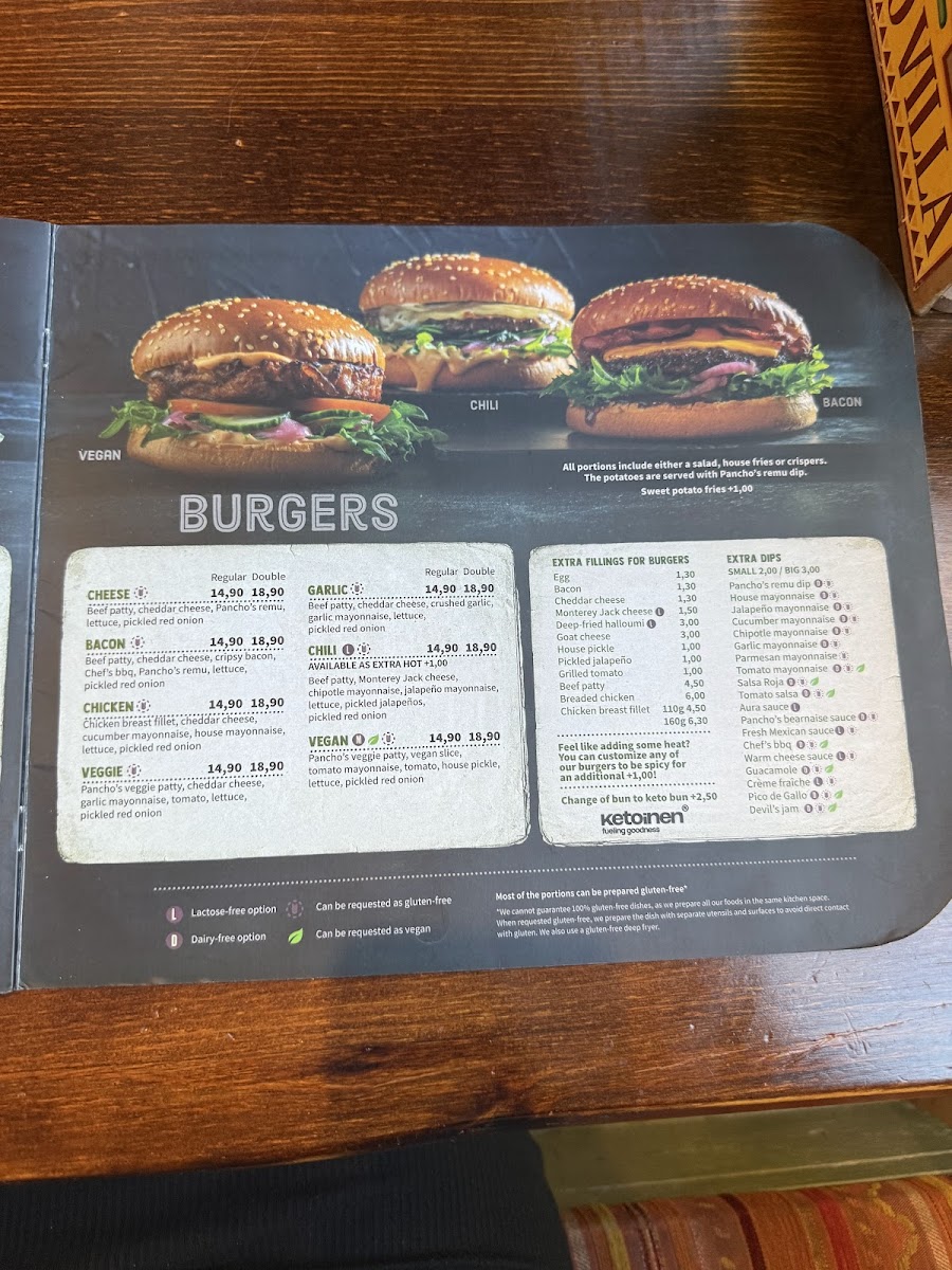 Menu Pancho Villa Vaasa-4