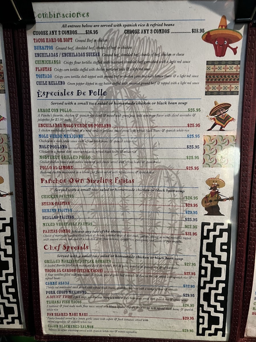 Menu Pancho Villa's-5