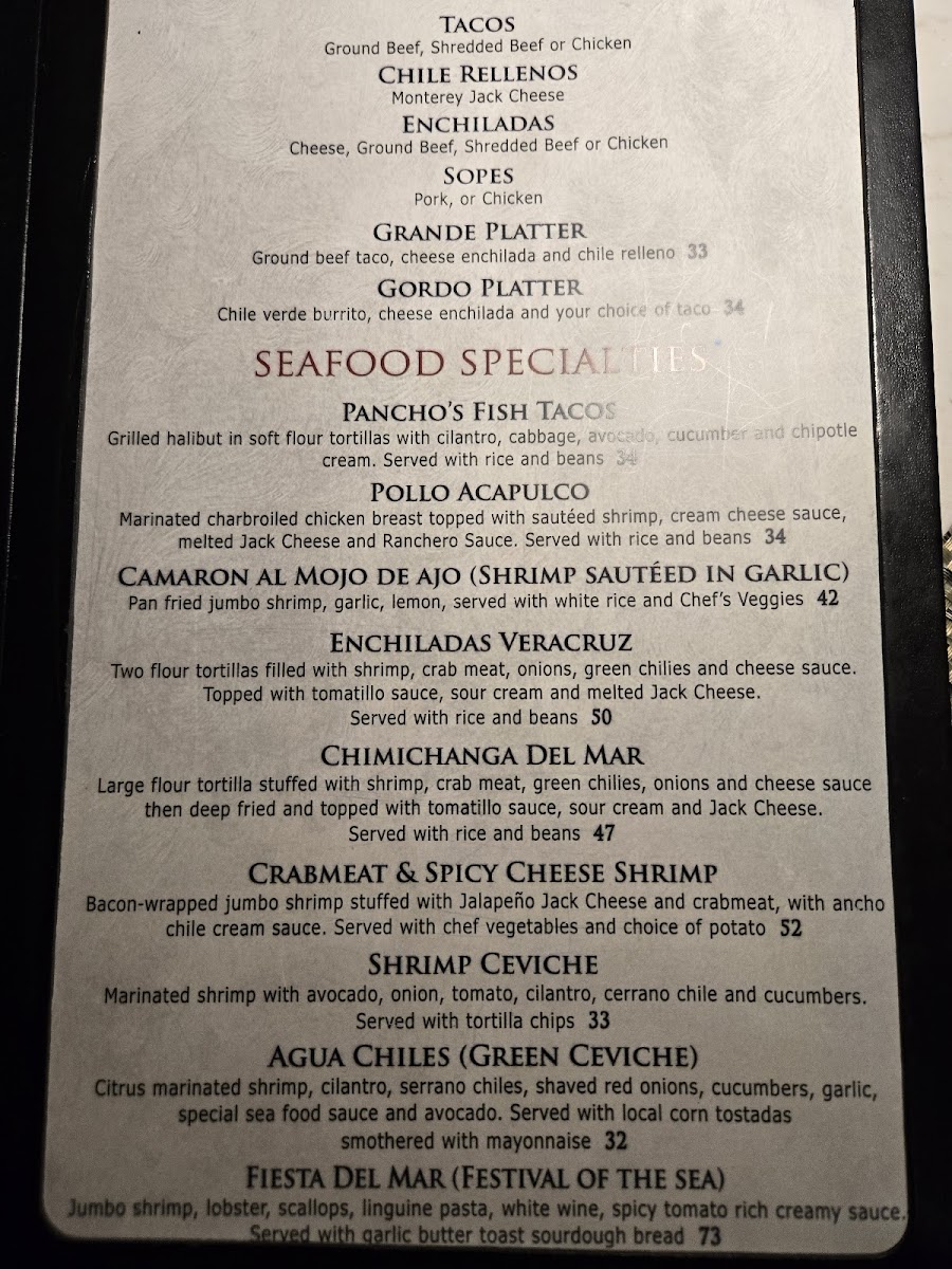Menu Pancho & Willie's-5
