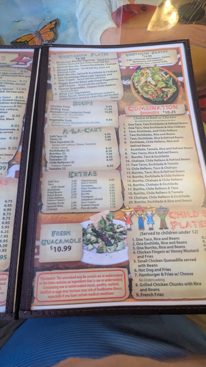 Menu Pancho's Méxican Grill-6