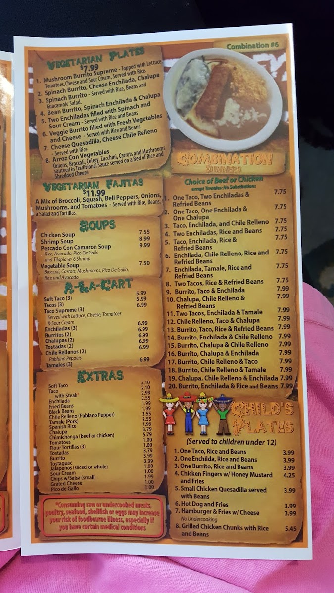 Menu Pancho's Méxican Grill-9