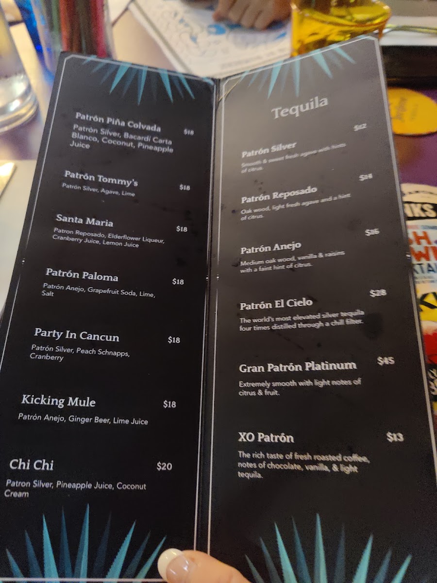 Menu Pancho's Mexican Villa Restaurant - East Vic Park-5