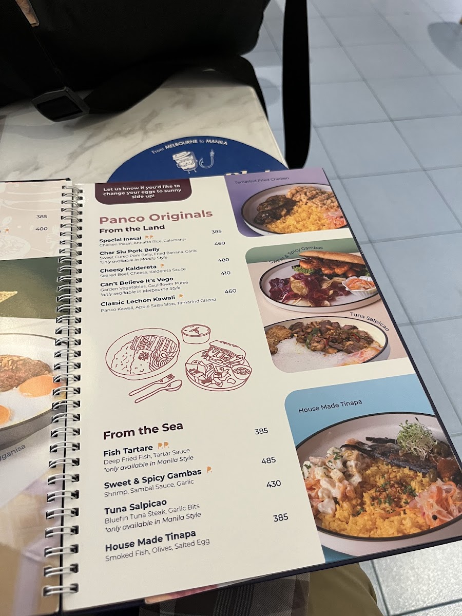 Menu Panco Cafe - Legazpi Makati-1