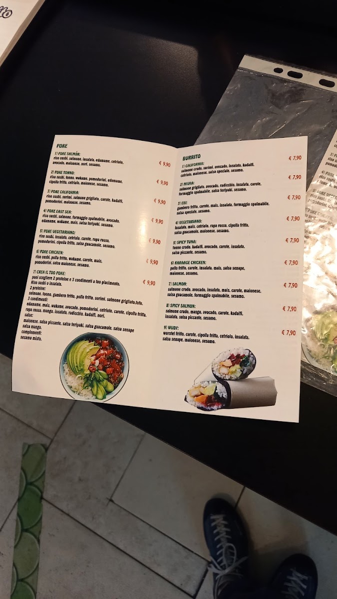 Menu Pandarrito Sushi Burrito E Pokè Bowls Torino-10