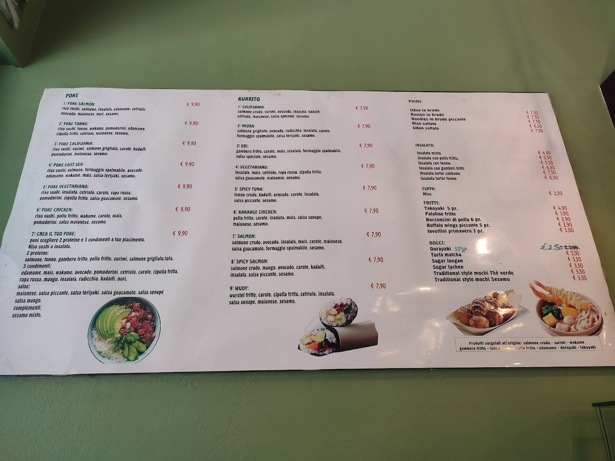 Menu Pandarrito Sushi Burrito E Pokè Bowls Torino-3