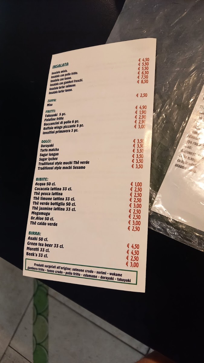 Menu Pandarrito Sushi Burrito E Pokè Bowls Torino-7