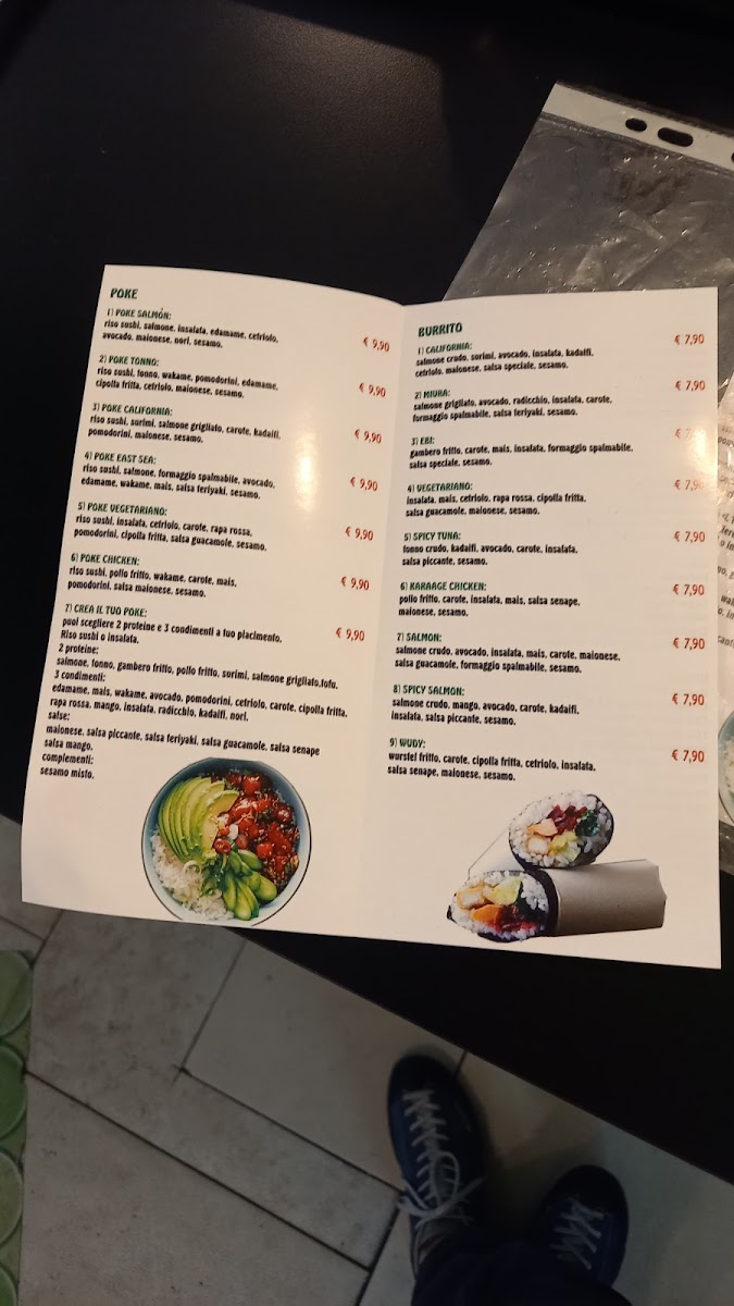 Menu Pandarrito Sushi Burrito E Pokè Bowls Torino-8