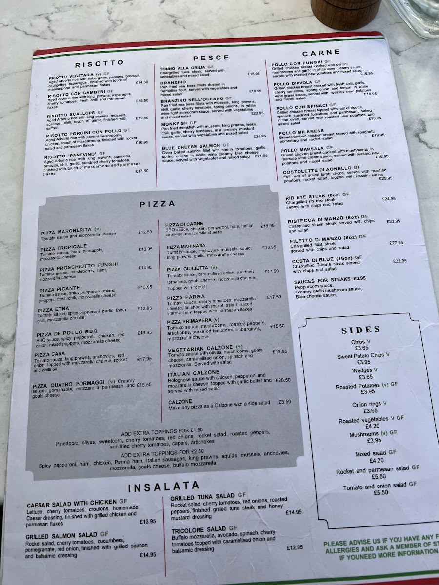 Menu Panevino Italian Restaurant-8