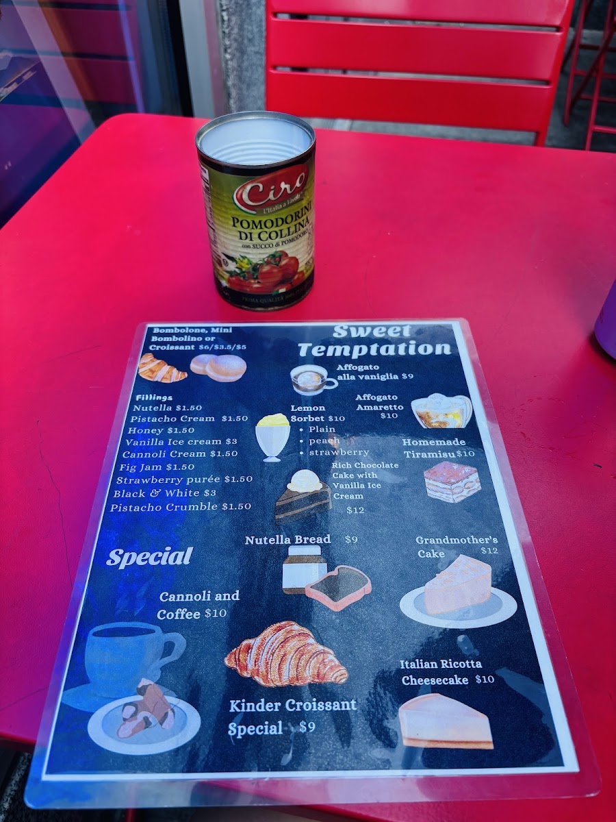 Menu Panineria Nyc-2