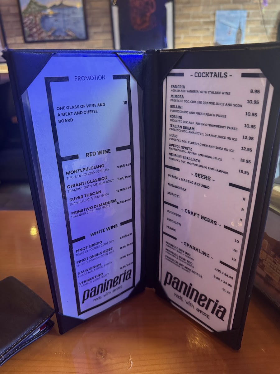 Menu Panineria Nyc-4