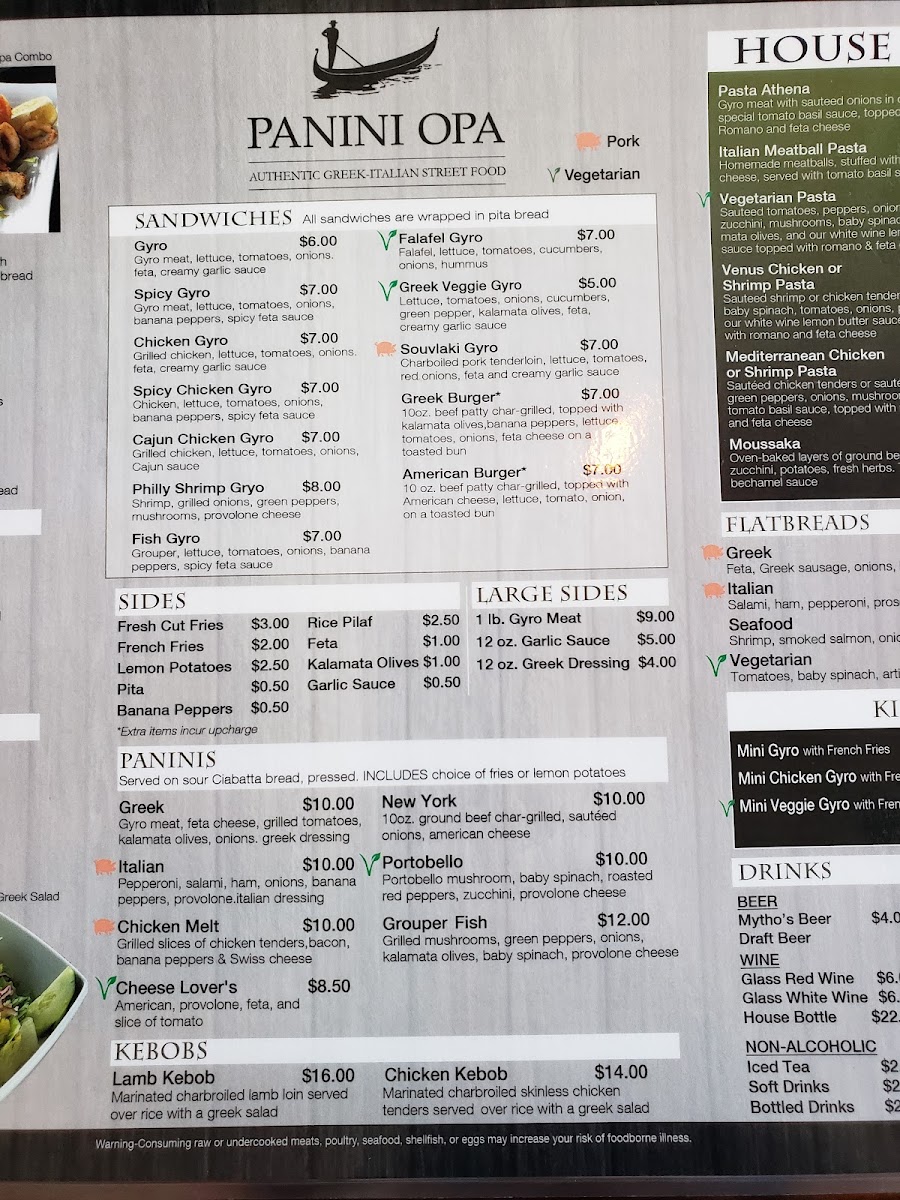 Menu Panini Opa-9