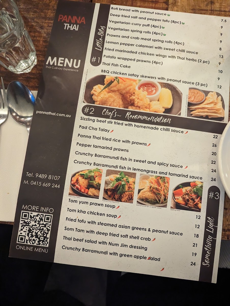 Menu Panna Thai-3