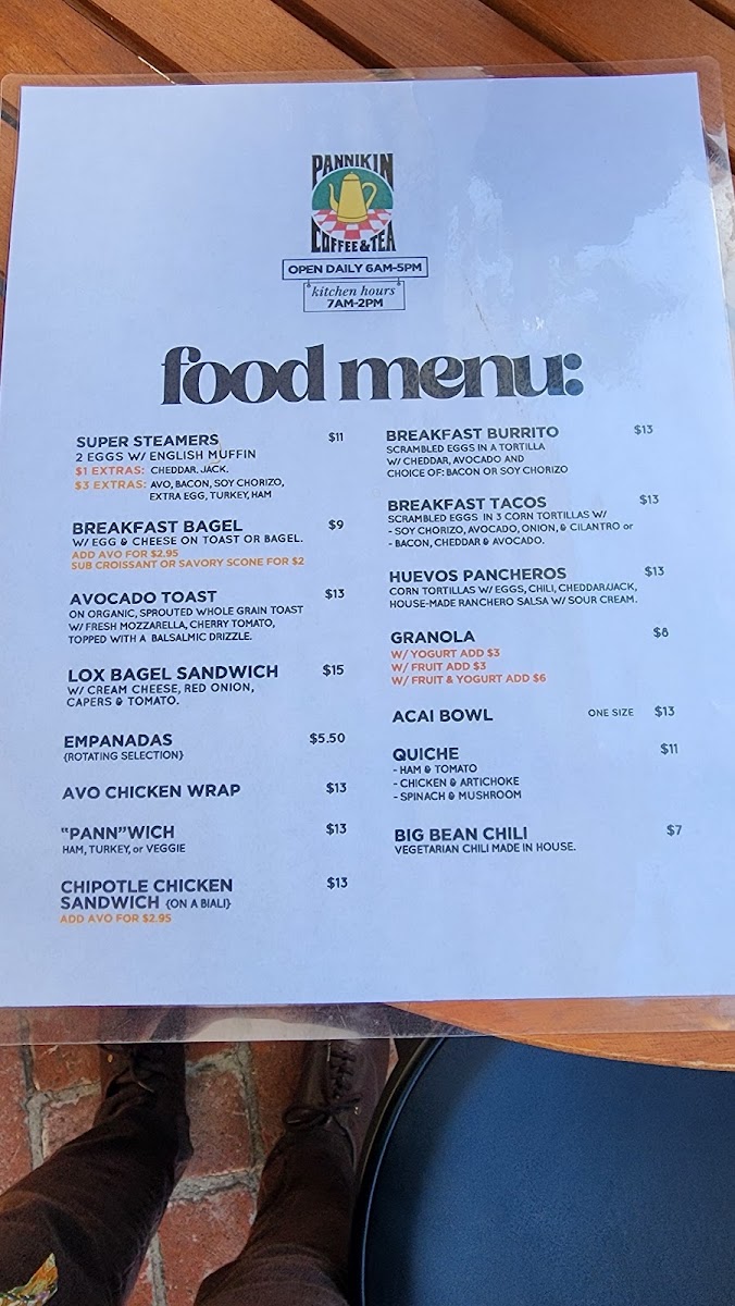 Menu Pannikin Coffee & Tea-4