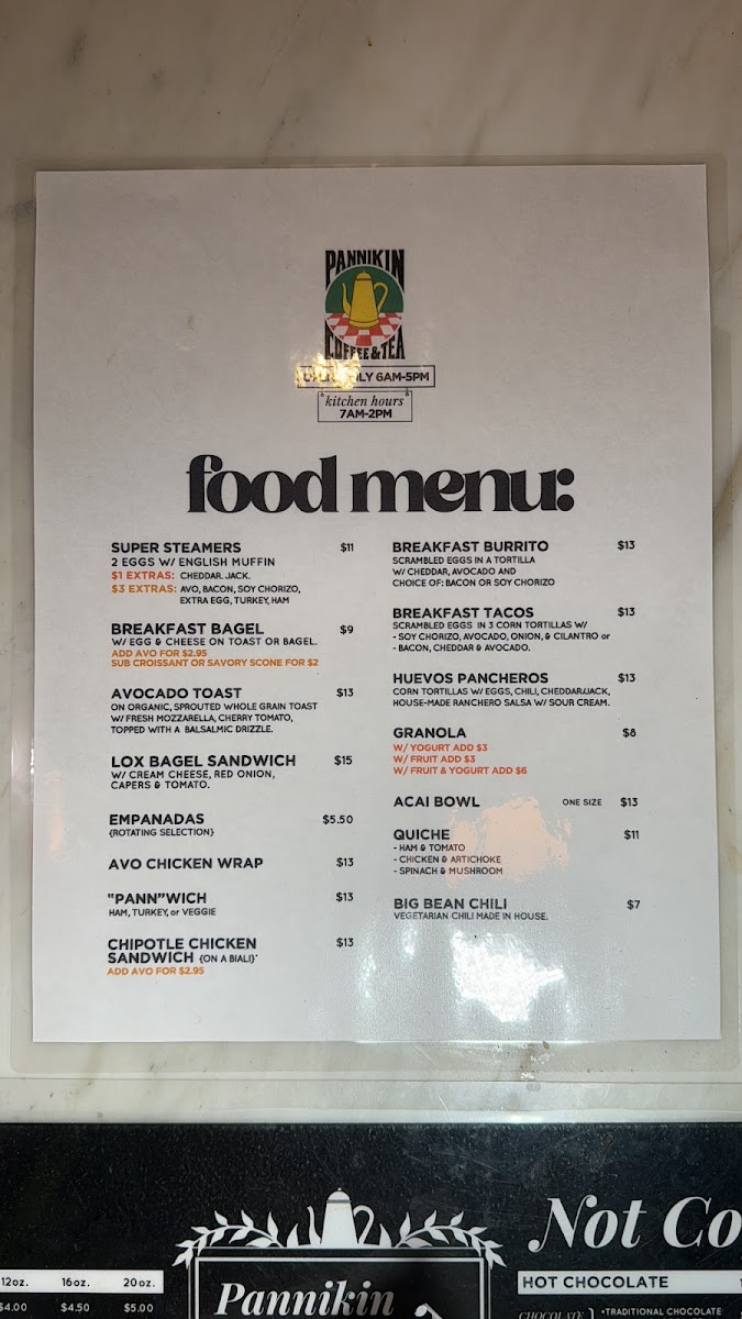 Menu Pannikin Coffee & Tea-7
