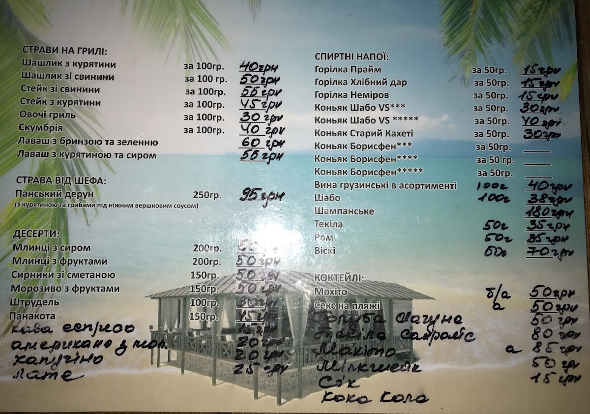 Menu Panorama Cafe-1