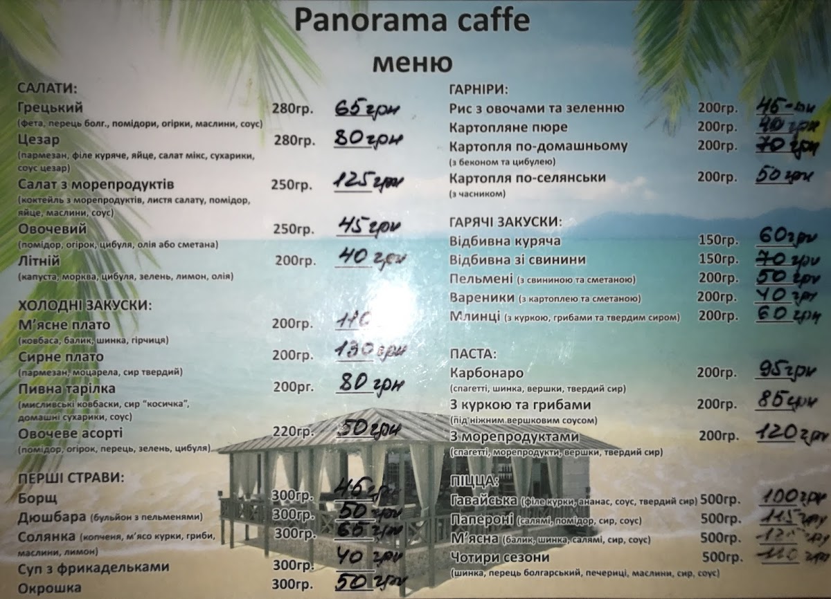 Menu Panorama Cafe-2