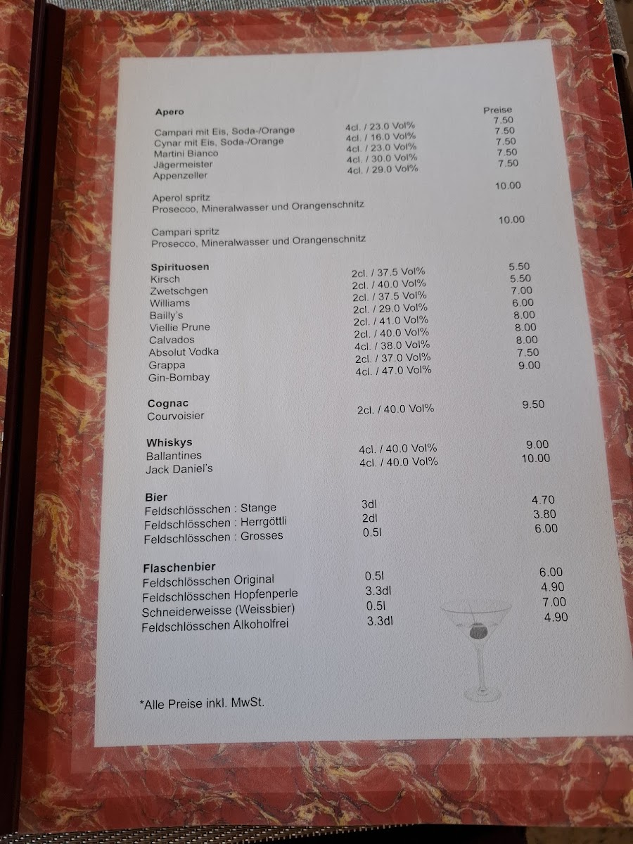 Menu Panorama Restaurant Chutze-2