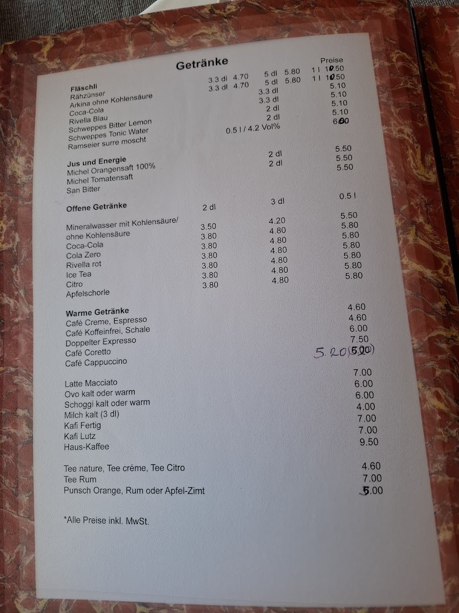Menu Panorama Restaurant Chutze-3