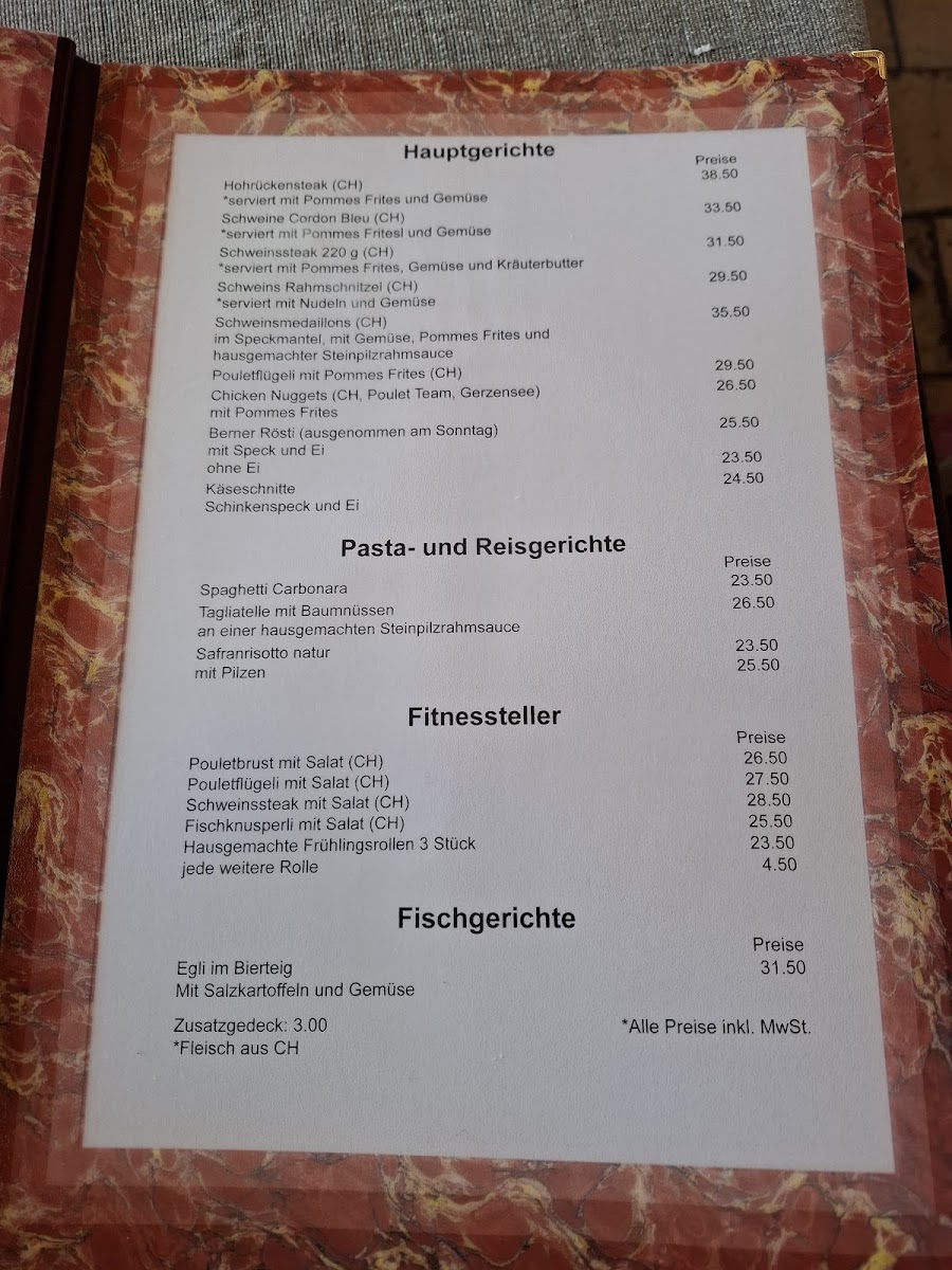 Menu Panorama Restaurant Chutze-4