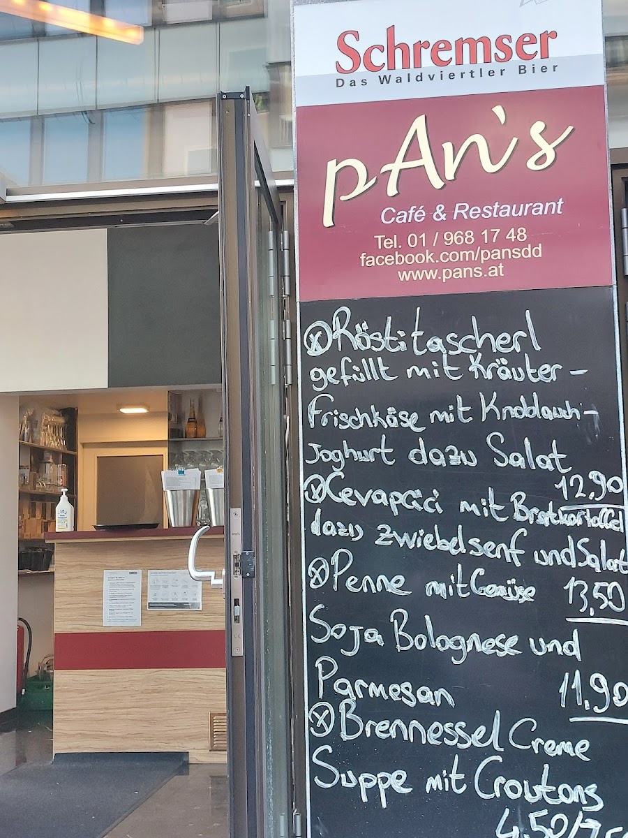 Menu Pan`s Café-Restaurant-9