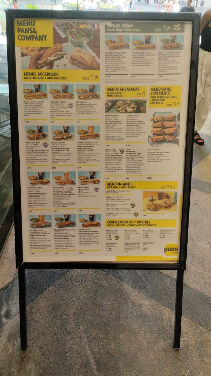 Menu Pans & Company | Les Corts-5