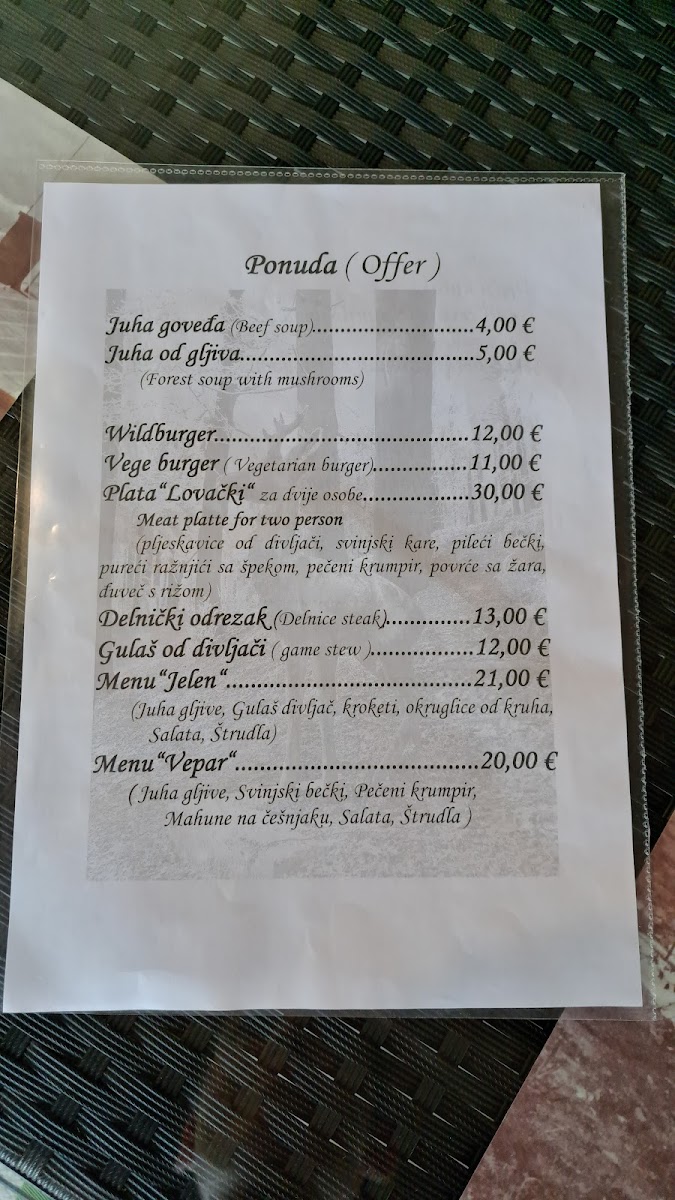 Menu Pansion Lovački-5