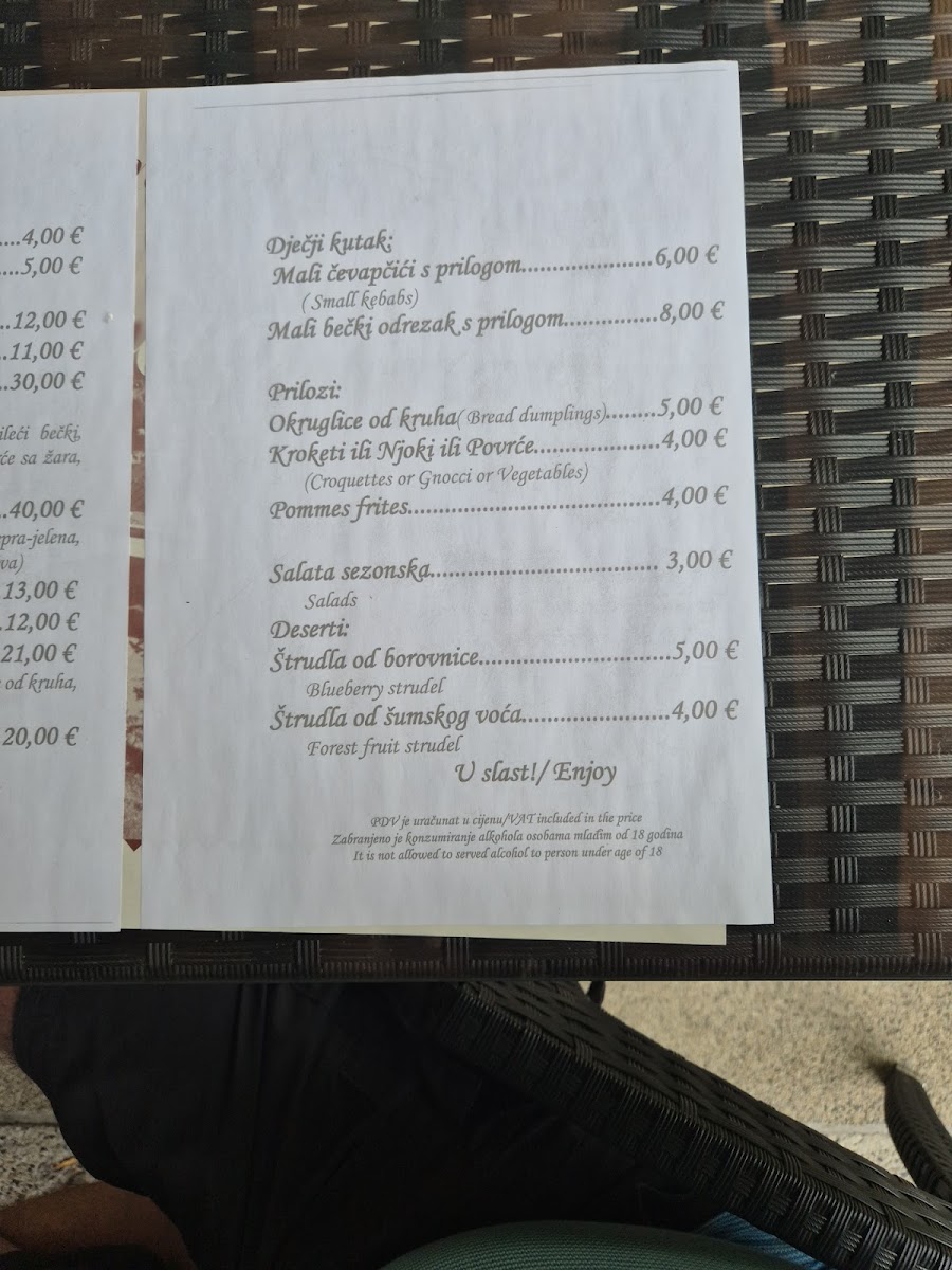 Menu Pansion Lovački-7