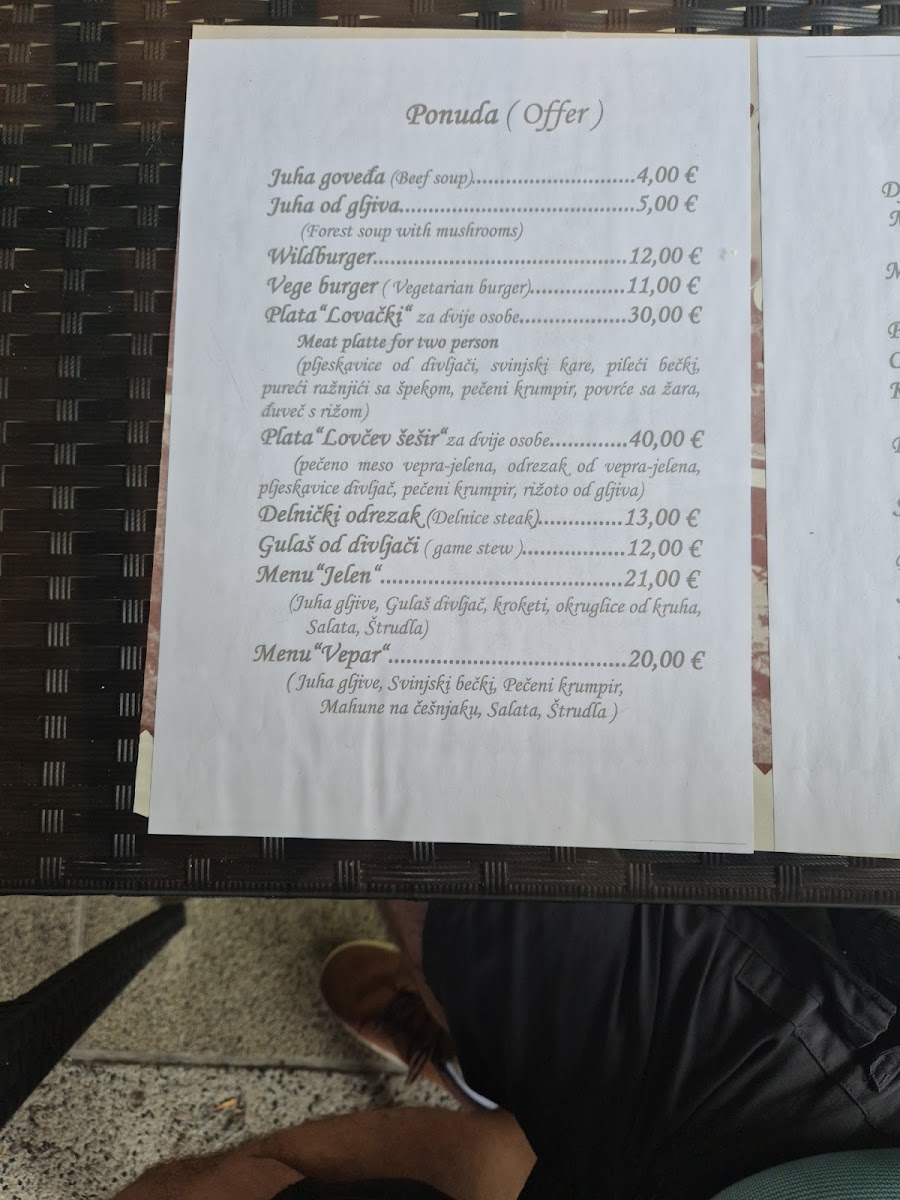 Menu Pansion Lovački-8