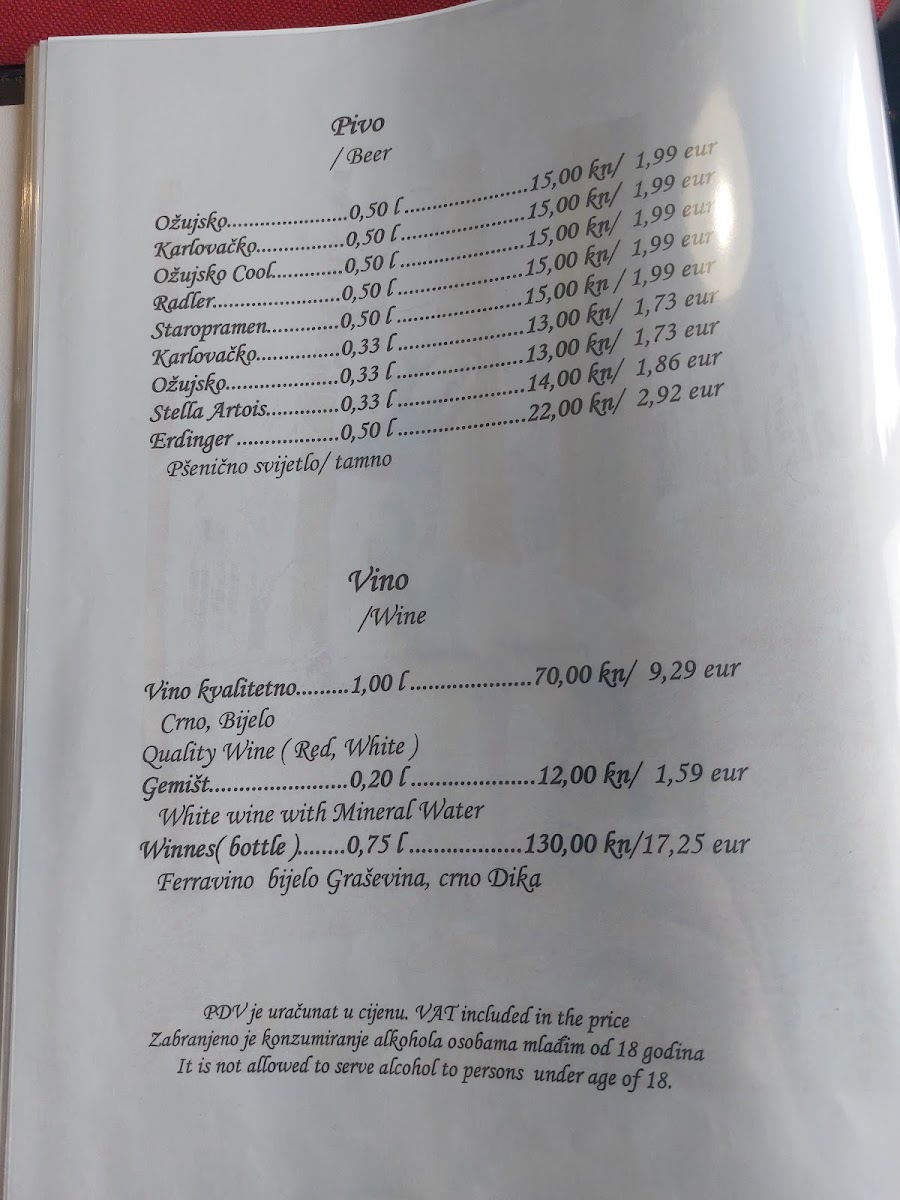 Menu Pansion Lovački-9