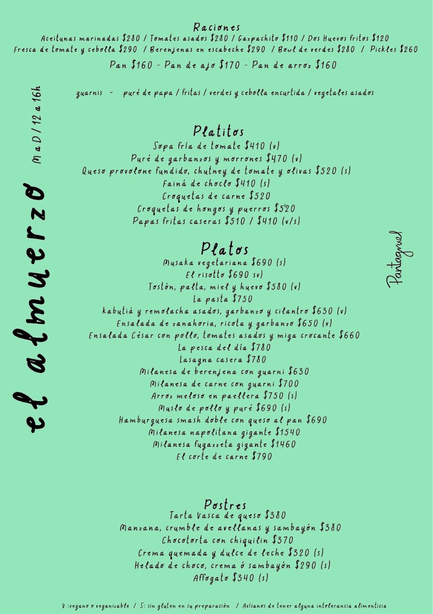 Menu Pantagruel-2