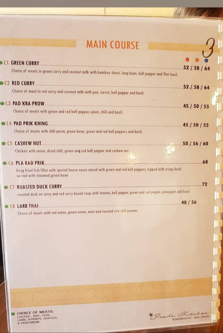 Menu Pantita Thai Restaurant And Bar-2