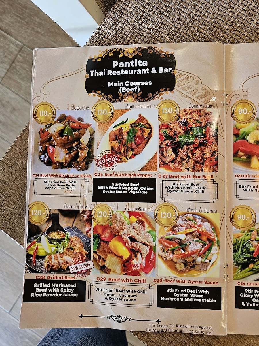 Menu Pantita Thai Restaurant And Bar-6