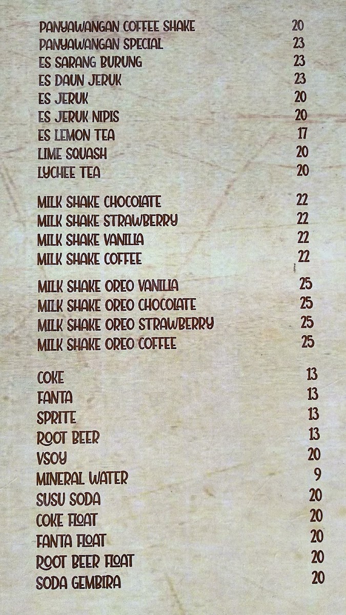 Menu Panyawangan Resto-10