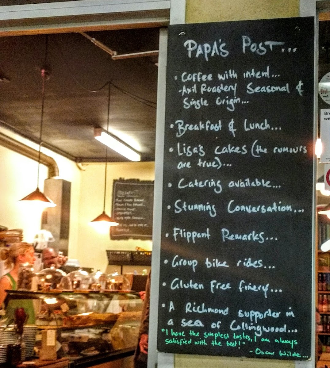 Menu Papa Bear-2
