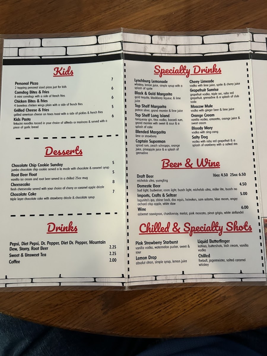 Menu Papa Dick's Pizza-3
