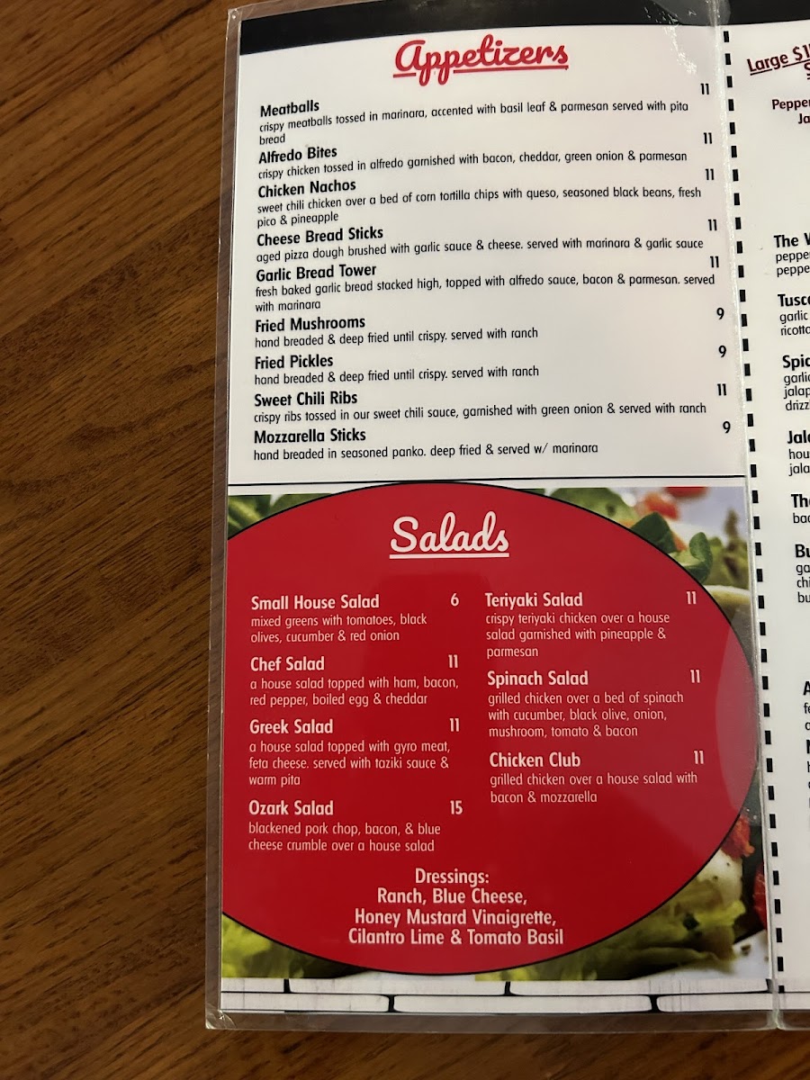 Menu Papa Dick's Pizza-5