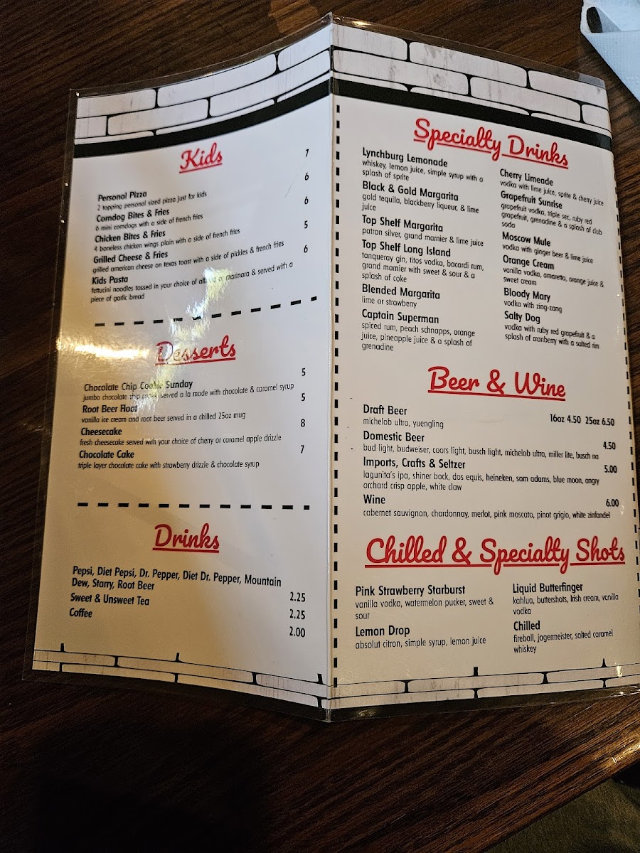 Menu Papa Dick's Pizza-7