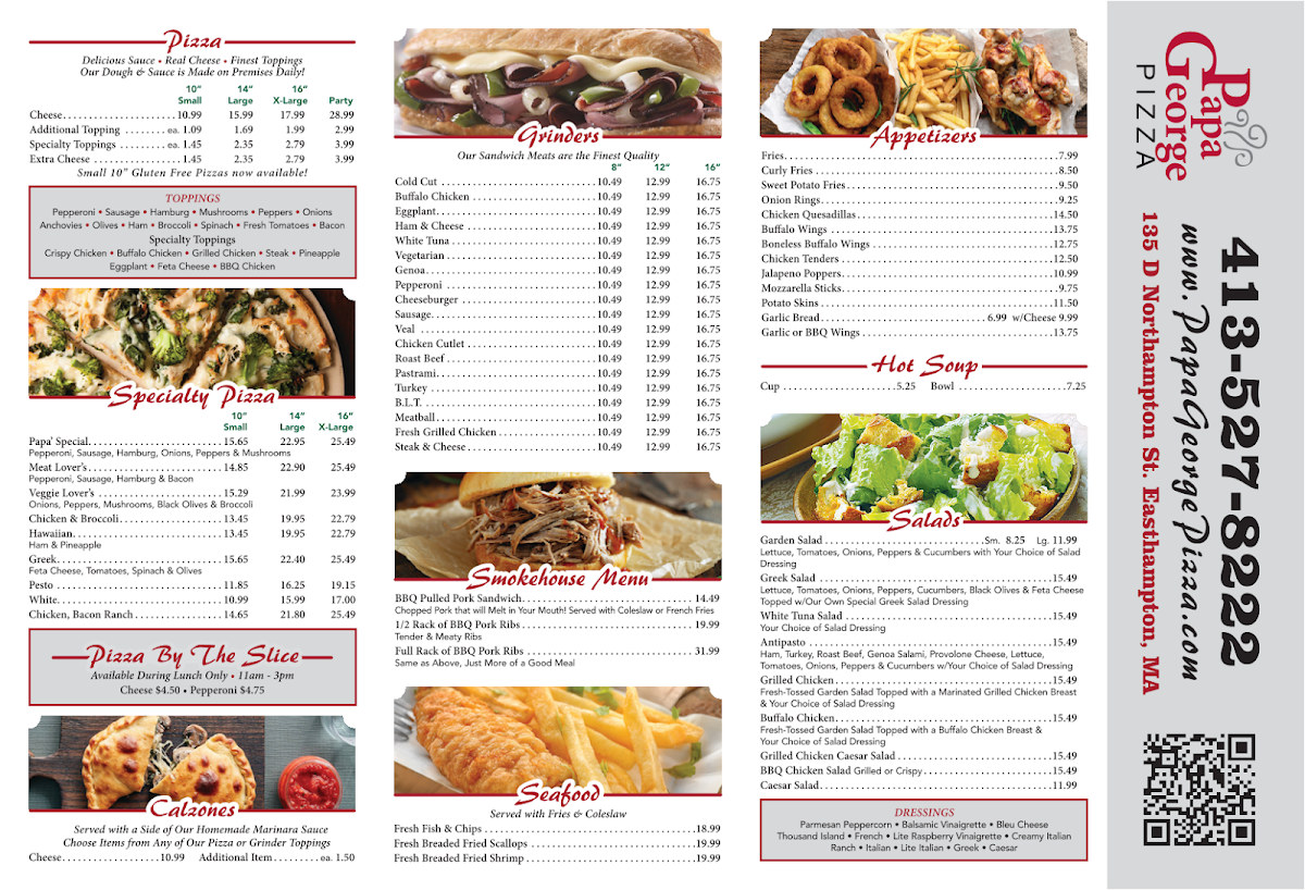 Menu Papa George Pizza-1