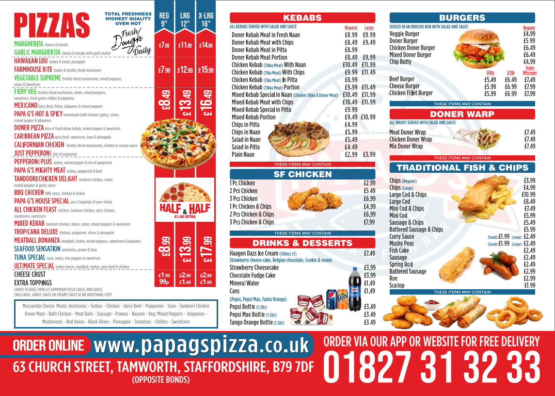 Menu Papa G's-2