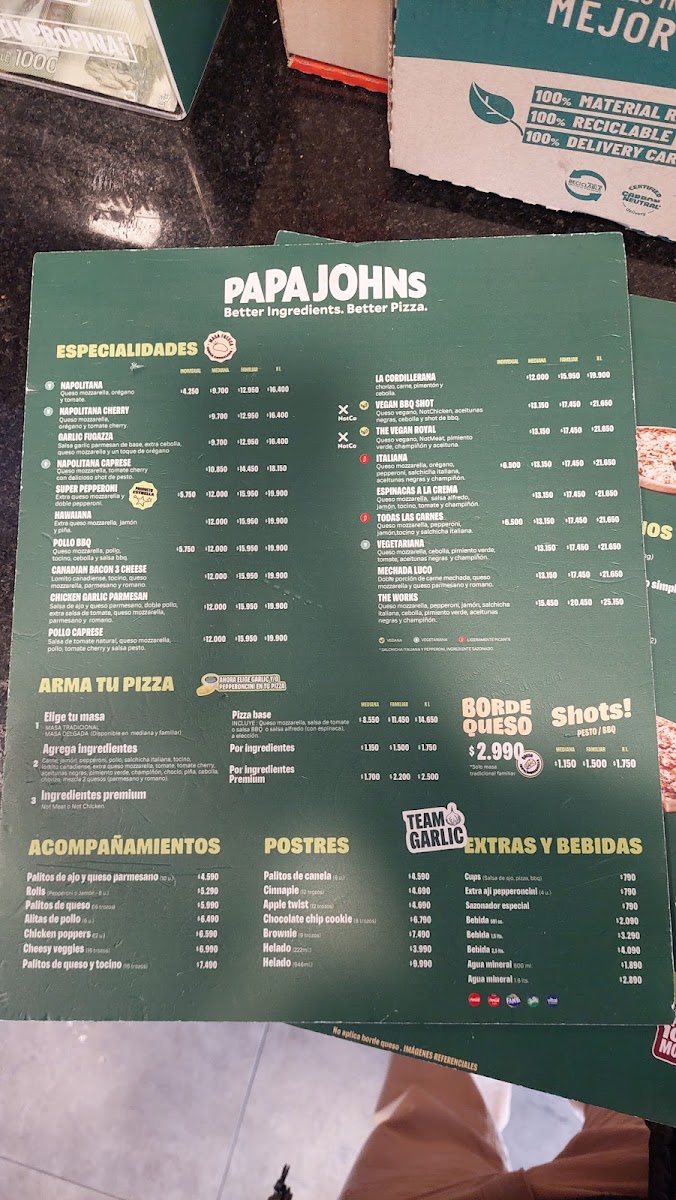 Menu Papa John's El Bosque-1