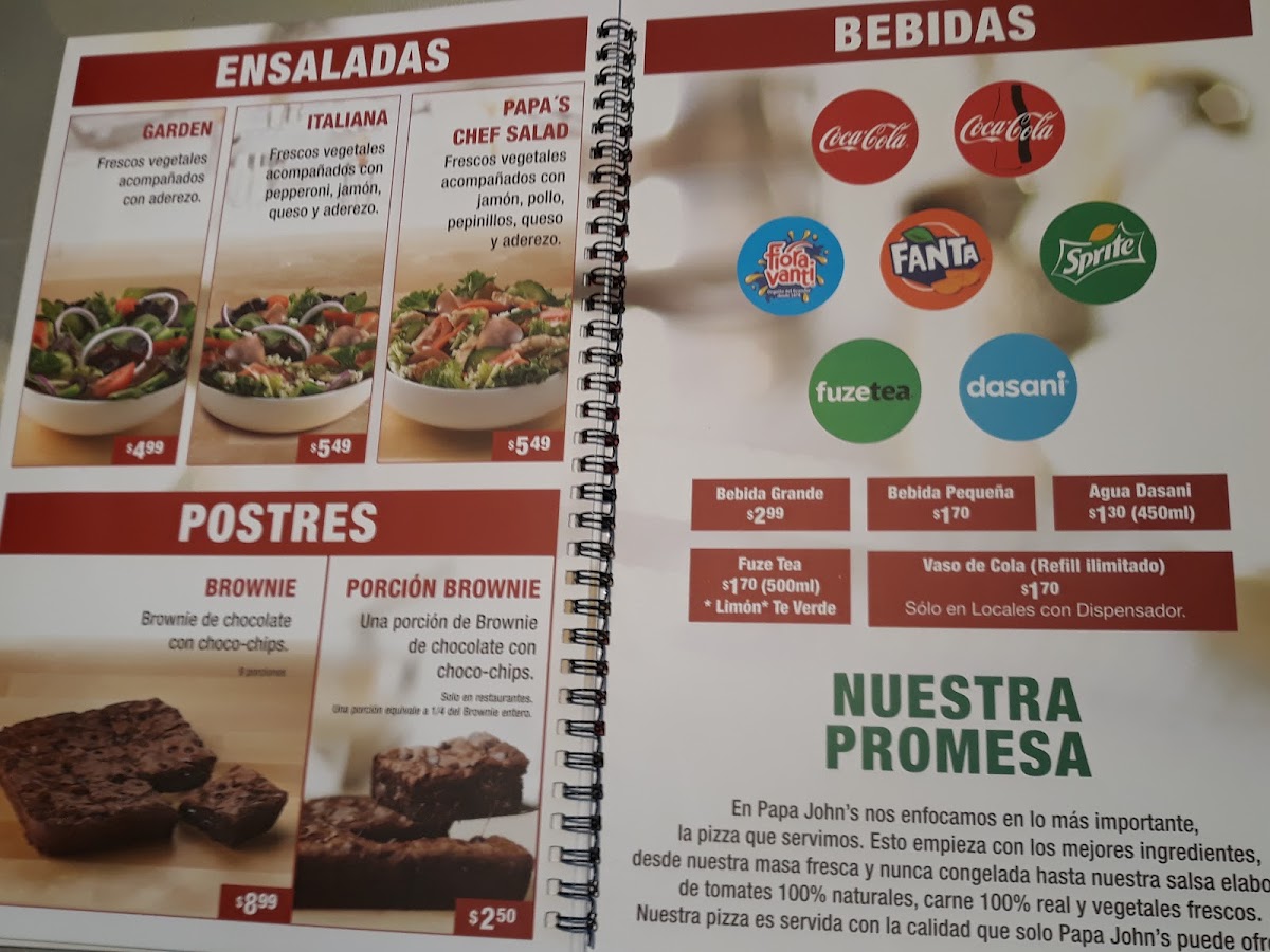 Menu Papa John's-10