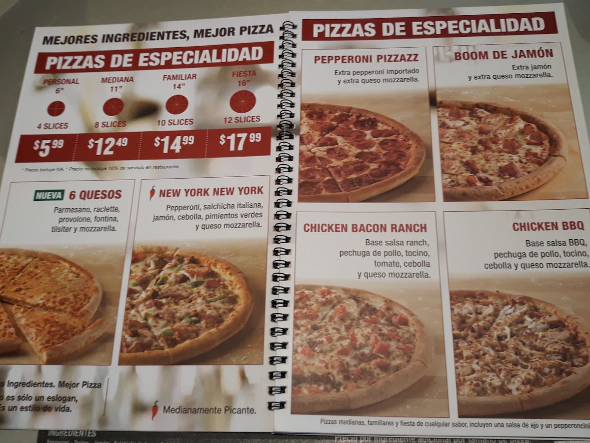 Menu Papa John's-2