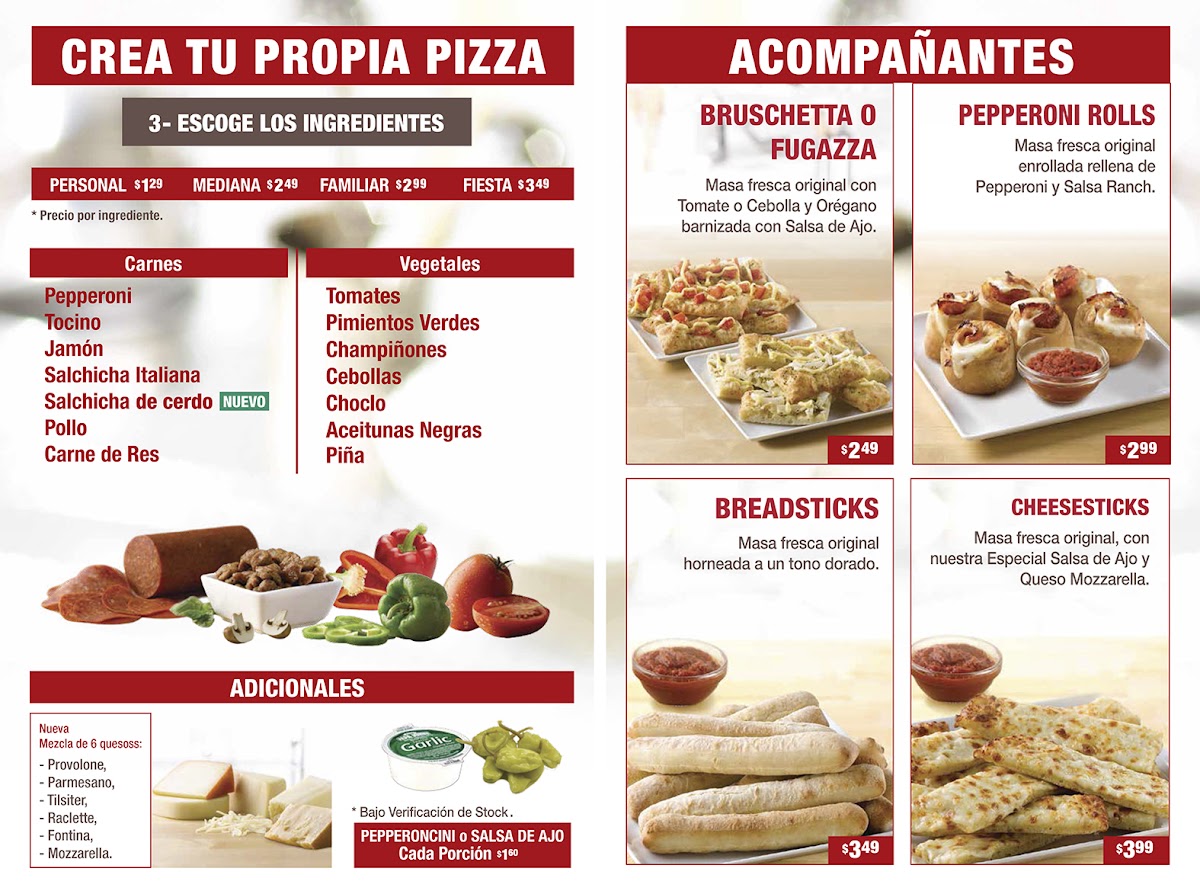 Menu Papa John's-3