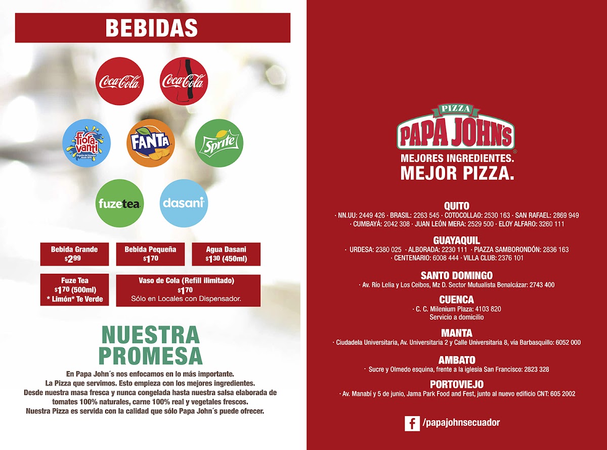 Menu Papa John's-8
